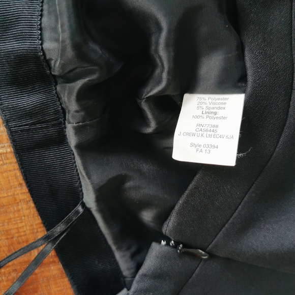 J. Crew Black Mini Skirt - Picture 5 of 7